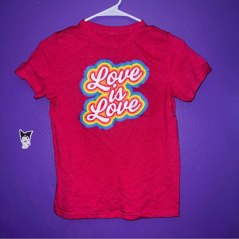 Love is Love Red Shirt